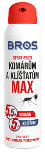 BROS repelent 90ml komáre a kliešťov MAX