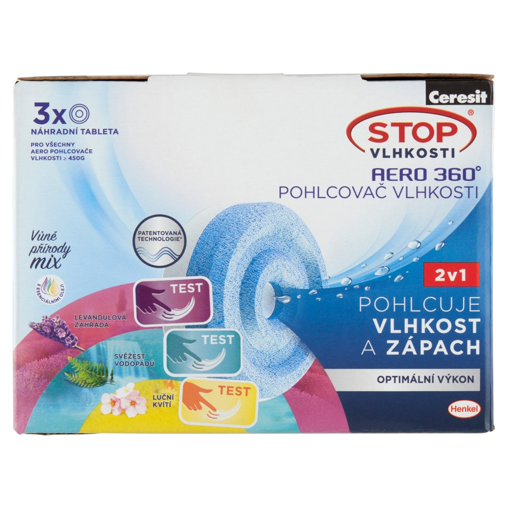 Ceresit náhr tablety (3x450g/kra) mix