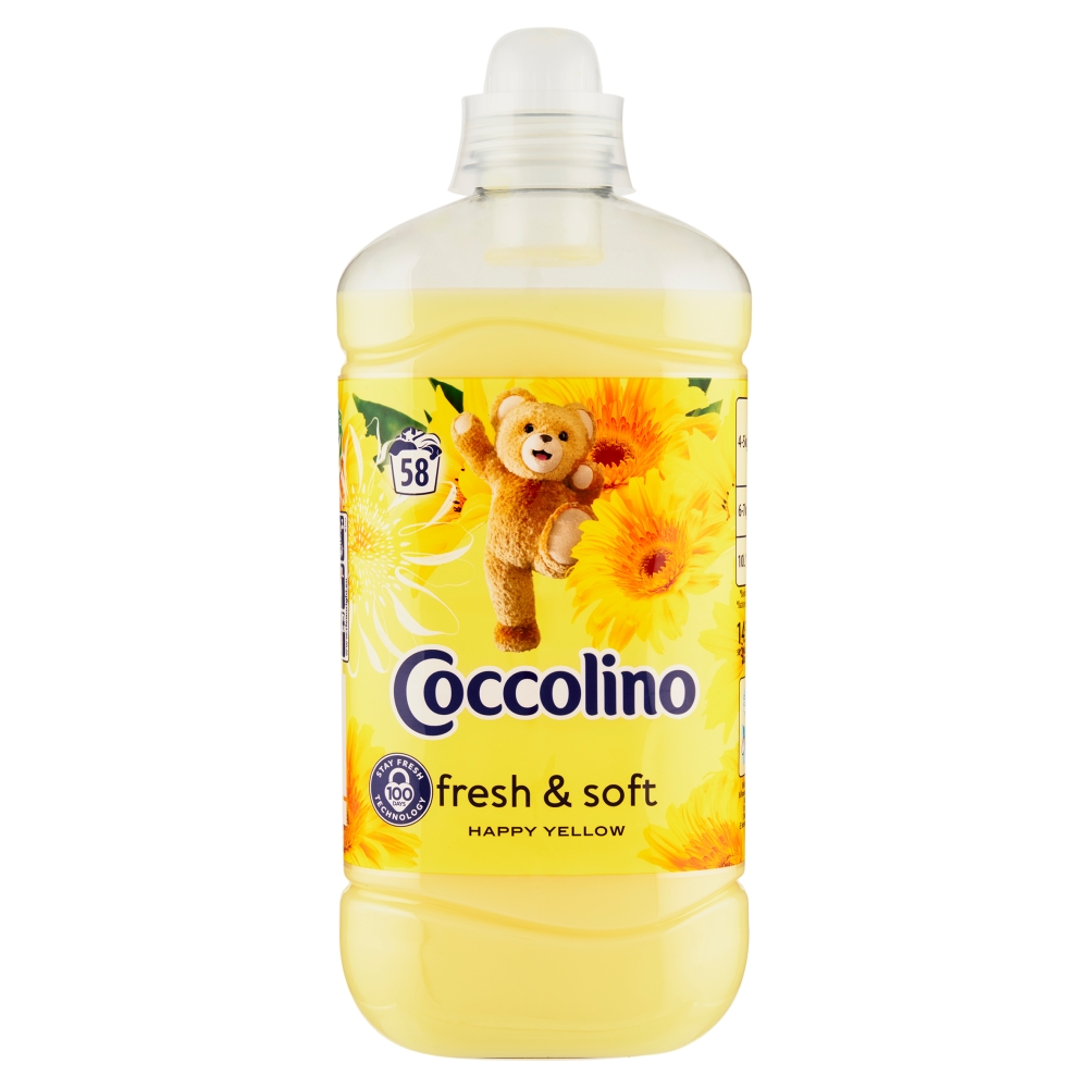 Coccolino aviváž 1,45 L (58 PD) - Happy Yelow