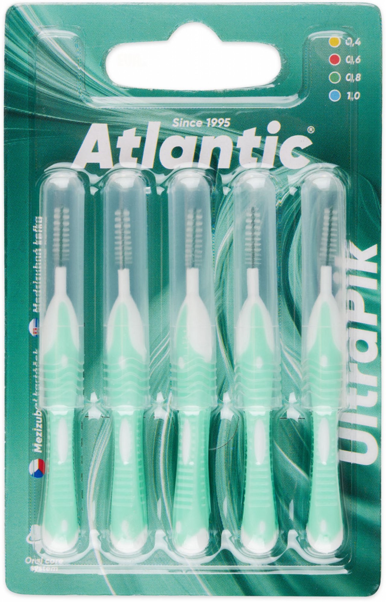 Atlantic UltraPik medzizubná kefka 0,8 mm 5 ks