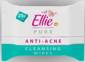 Ellie Young čistiace obrúsky proti akné 25ks