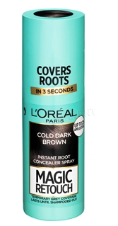 Loreal magic retúch dark brown tmavo hnedá