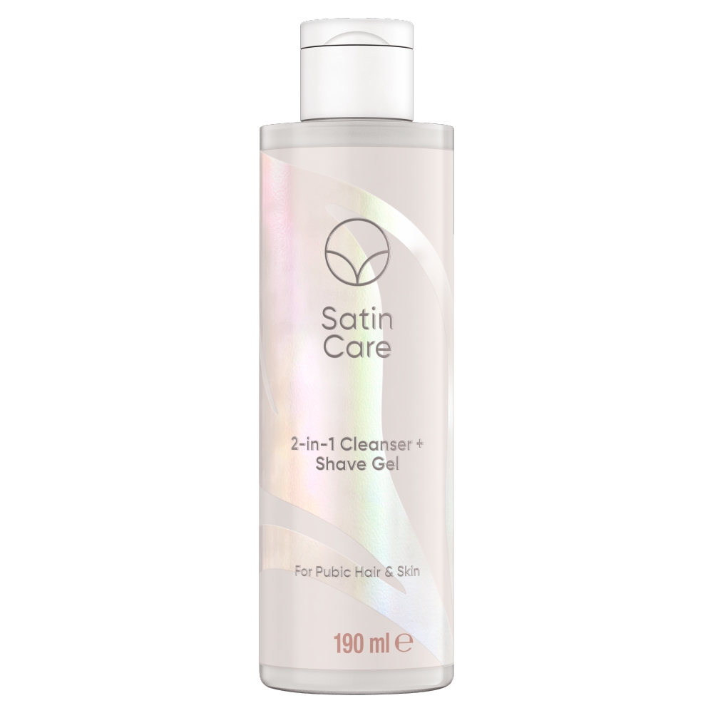 Procter & Gamble Gillette Gél na holenie oblasti bikín Satin Care (2-in-1 Cleanser + Shave Gél) 190 ml