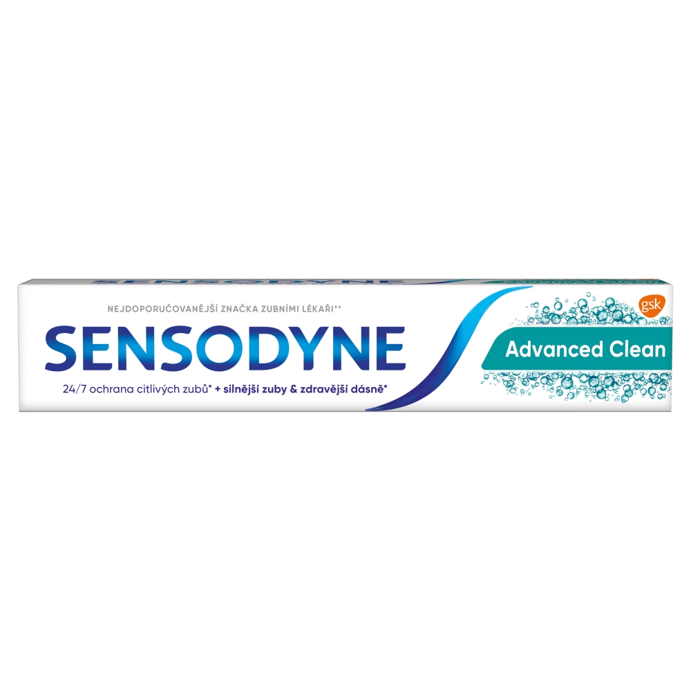 Glaxosmithkline Consumer SENSODYNE ZP 75ML ADVANCED CLEAN