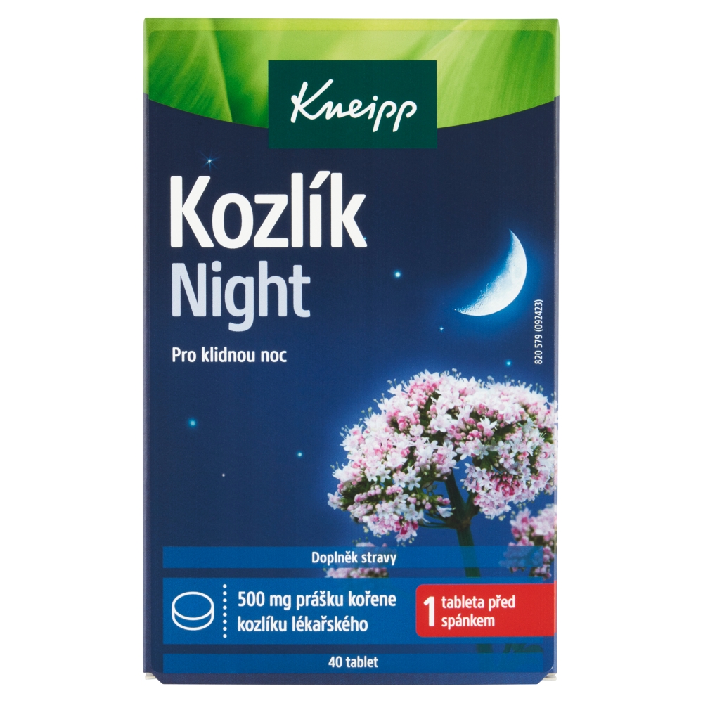 Kneipp Kozlík Night 40tablet krabice