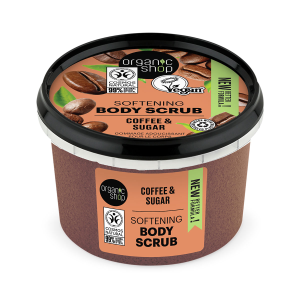 Organic Shop telový peeling 250ml Káva