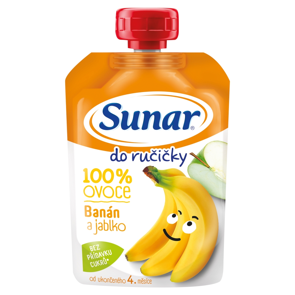Sunar do ručičky 100g banán 4m+