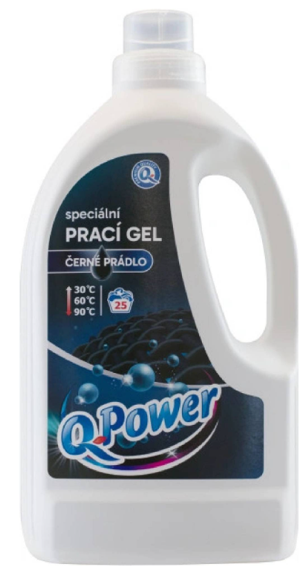 Q Power Q-Power Špeciálny prací gél na čiernu bielizeň 25 PD