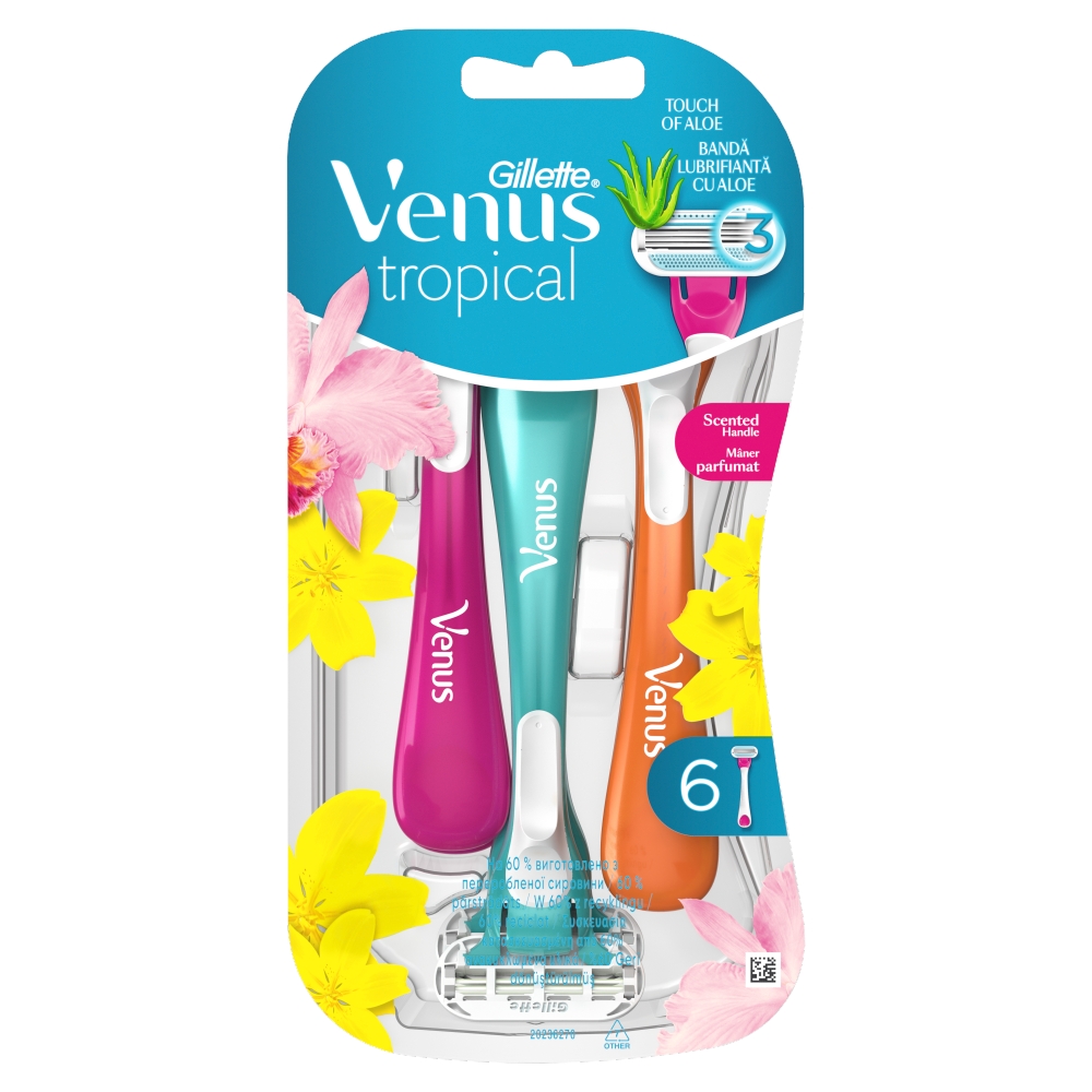 Gillette Venus jednorazholítko (6ks/balenie) Tropical