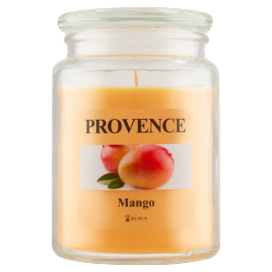 PROVENCIA sviečka sklo 510g mango