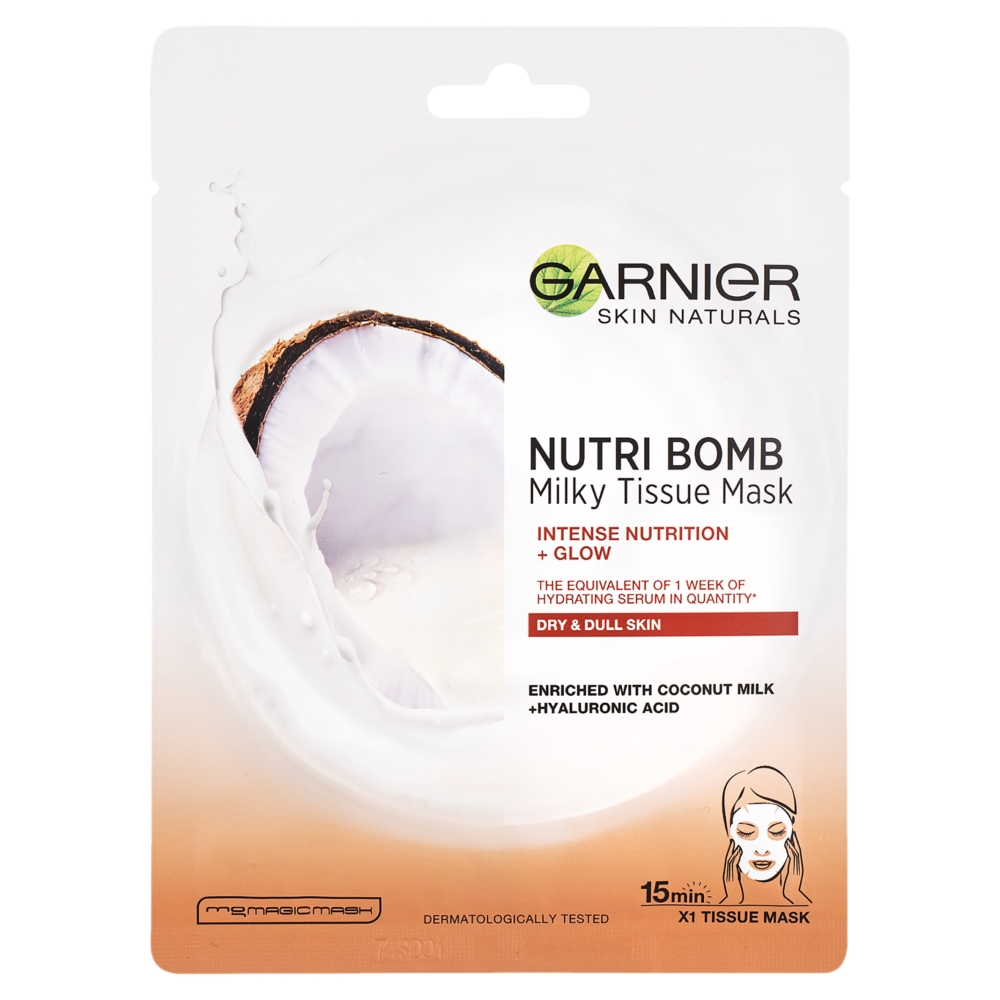 GARNIER maska 28g Glow