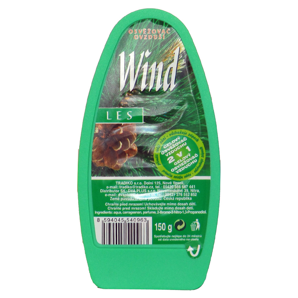 Wind osviežovač vzduchu Les, gélový, 150 g