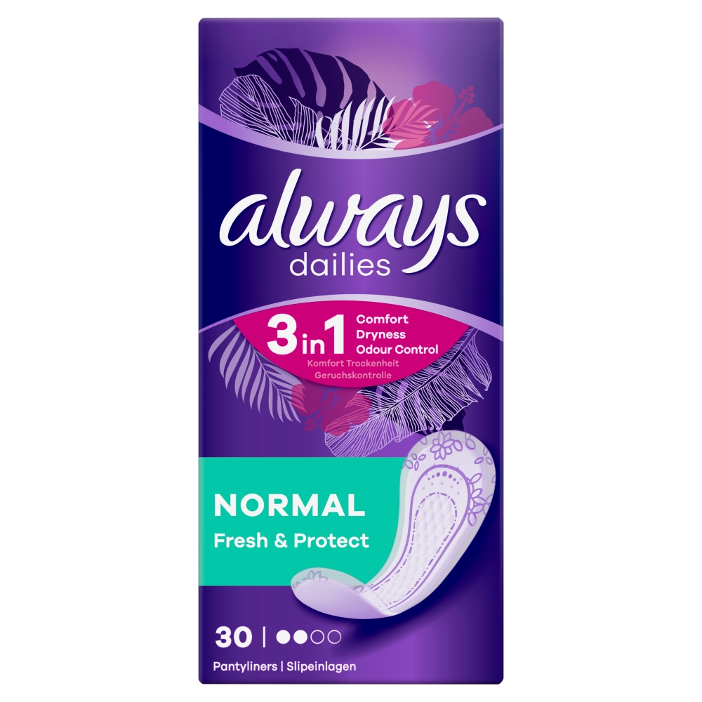 Procter & Gamble ALWAYS VLOŽKY (30KS/KRA) SLIP NORMAL