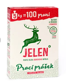 Schicht Jeleň prací prostriedok s mydlovým základom 5kg 100PD