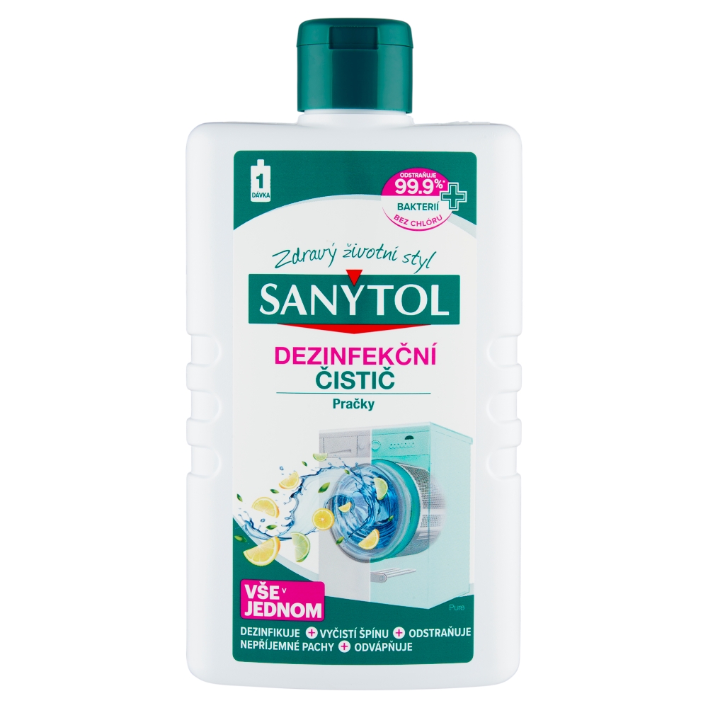Sanytol čistič práčky 240ml Sanytol čistič práčky 240ml