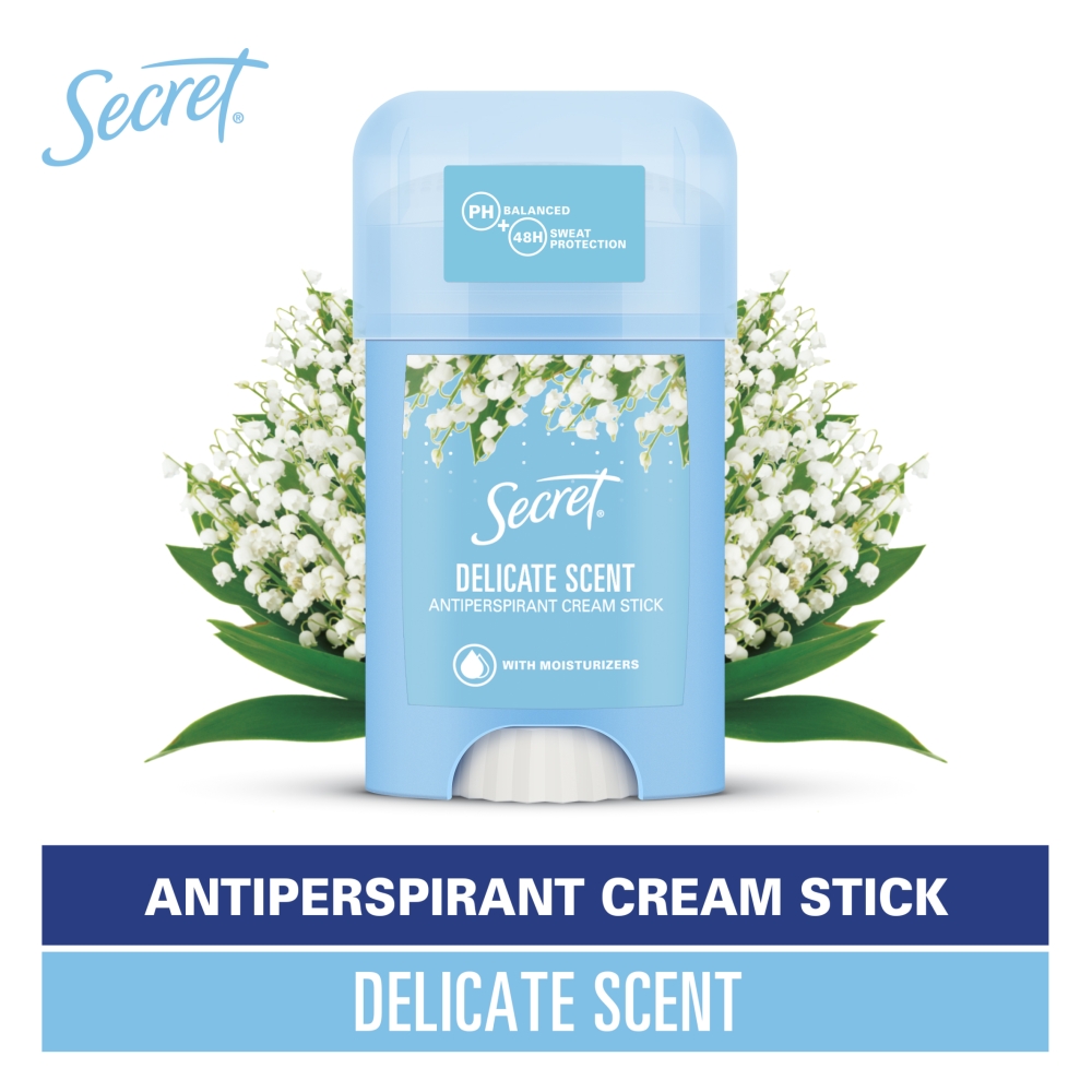Secret Delicate antiperspirant Krémový deostick 40 ml