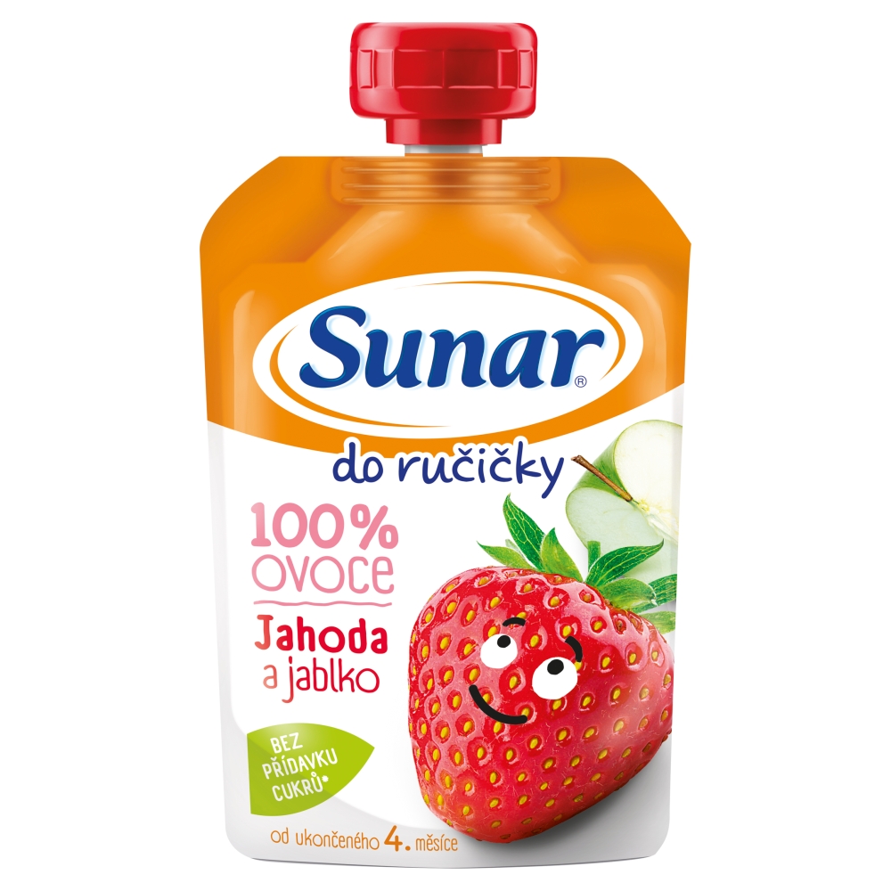Sunar do ručičky 100g jahoda 4m+