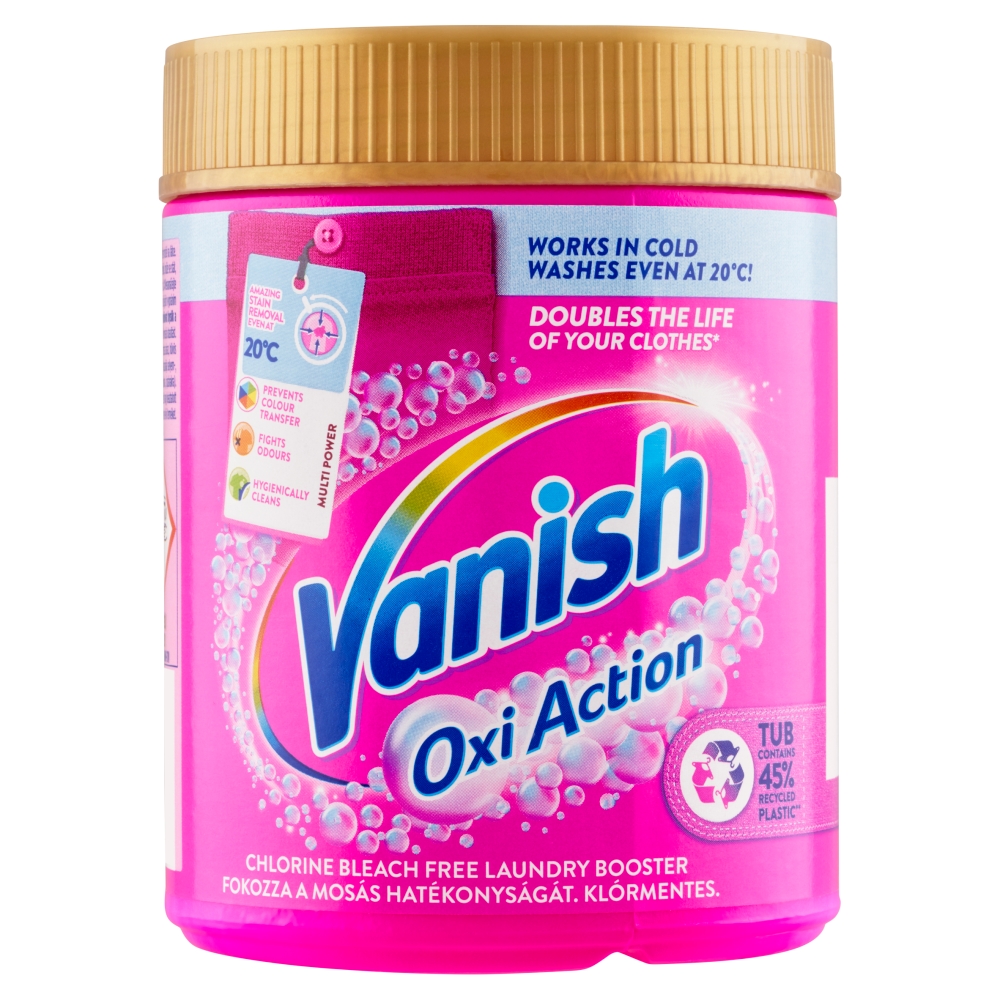 Vanish Oxi Action Prášok ružový 900g
