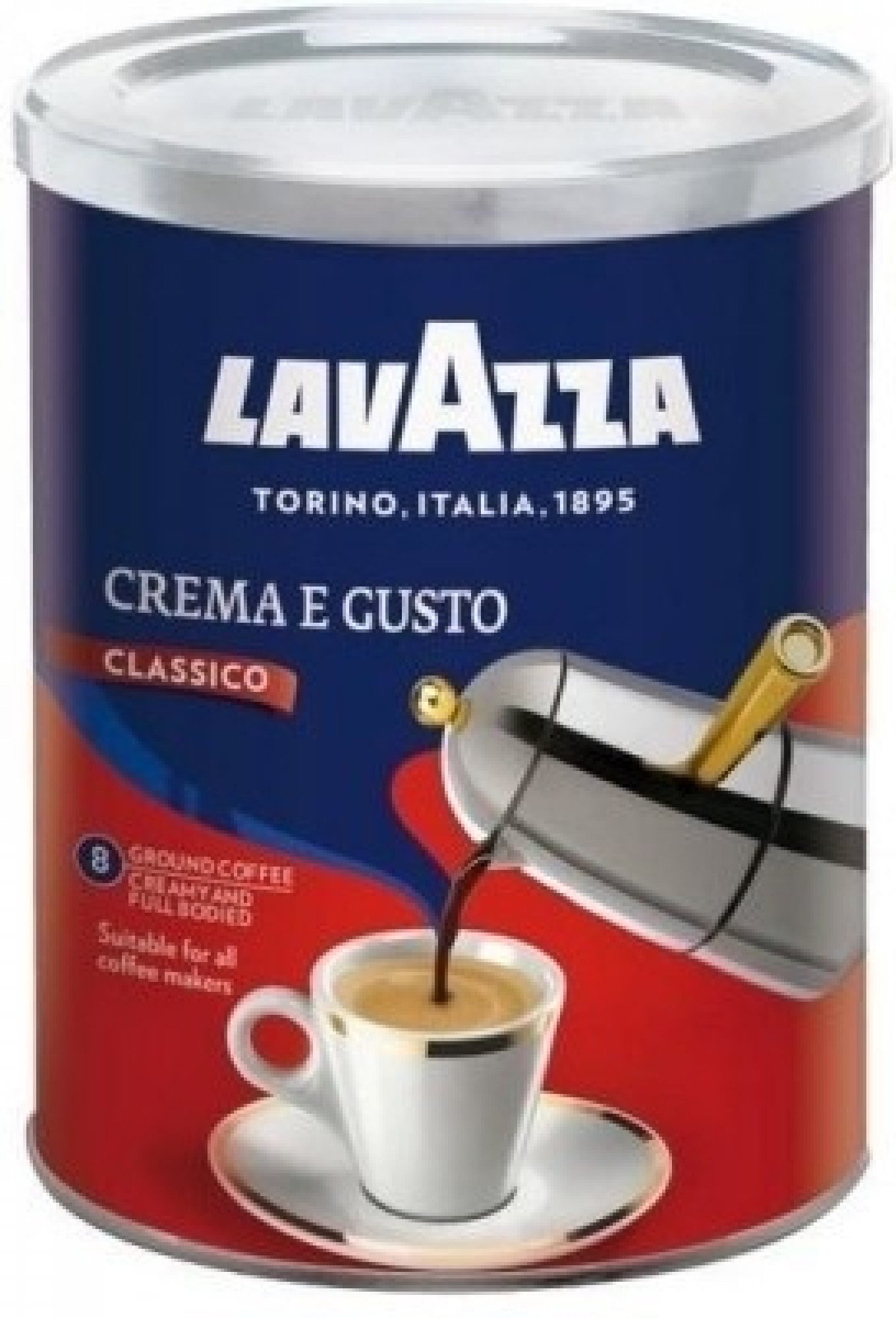 E-shop Lavazza Crema e Gusto dóza mletá Káva 250 g