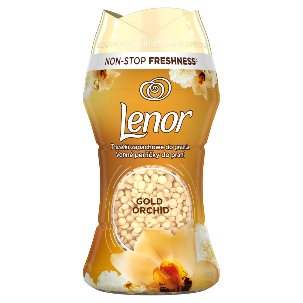 Procter & Gamble Lenor Unstoppables vonné perličky Gold Orchid 140 g