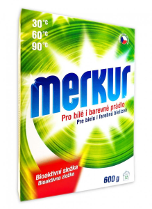 Merkúr prášok 12PD biele aj farebné