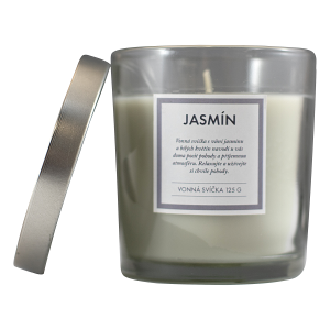 Q Home sviečka 125g jazmín viečko