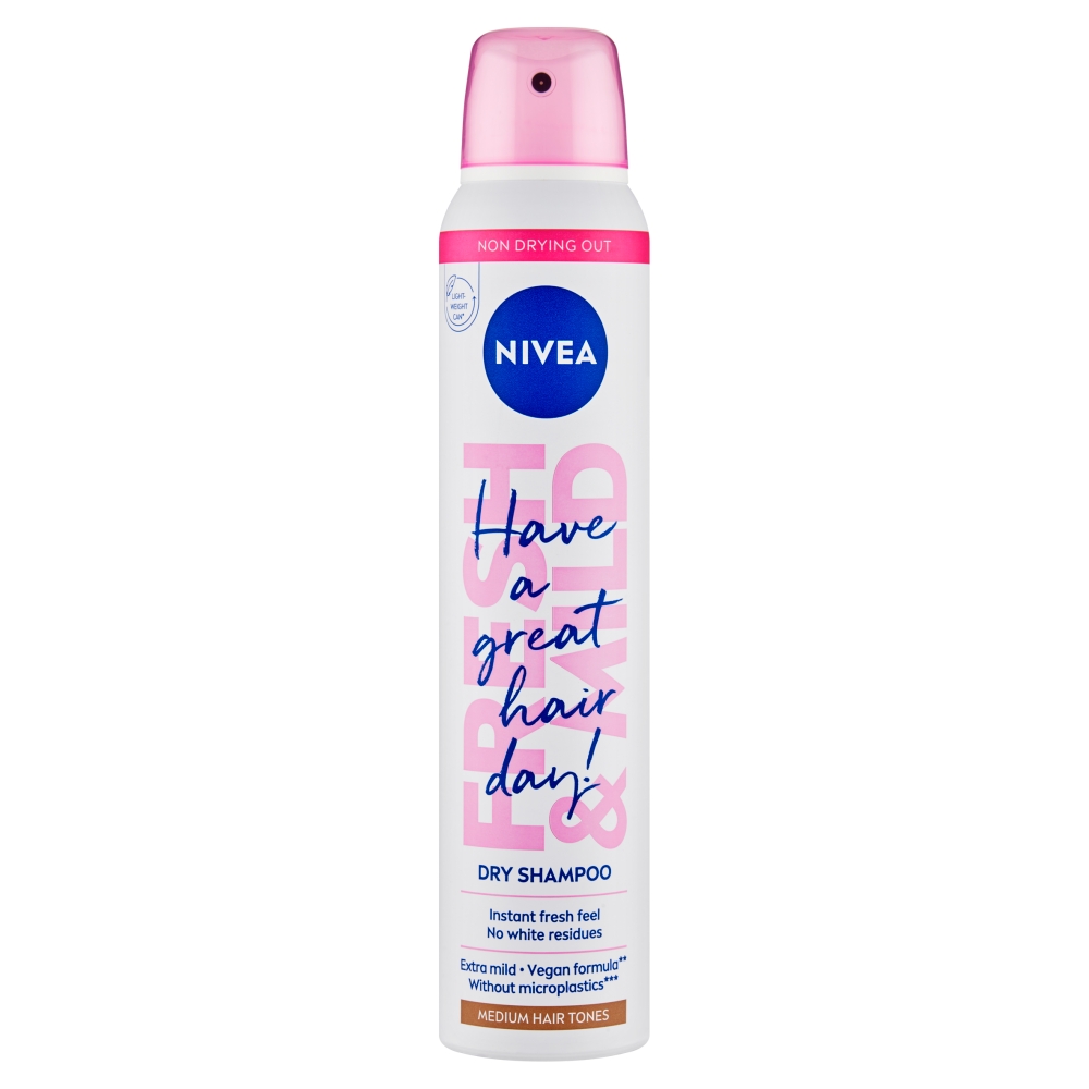 Beiersdorf NIVEA DRY SHAMPOO 200ML suchý šampón SVETLÉ VLASY