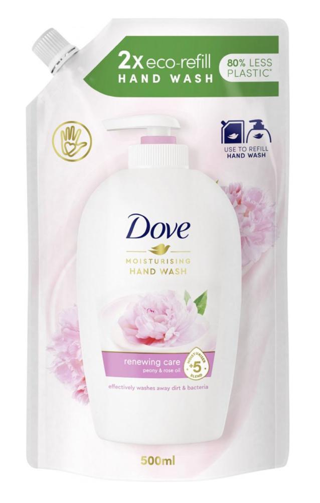 Dove tekuté mydlo NÁPLŇ 500ml Renewing Peony