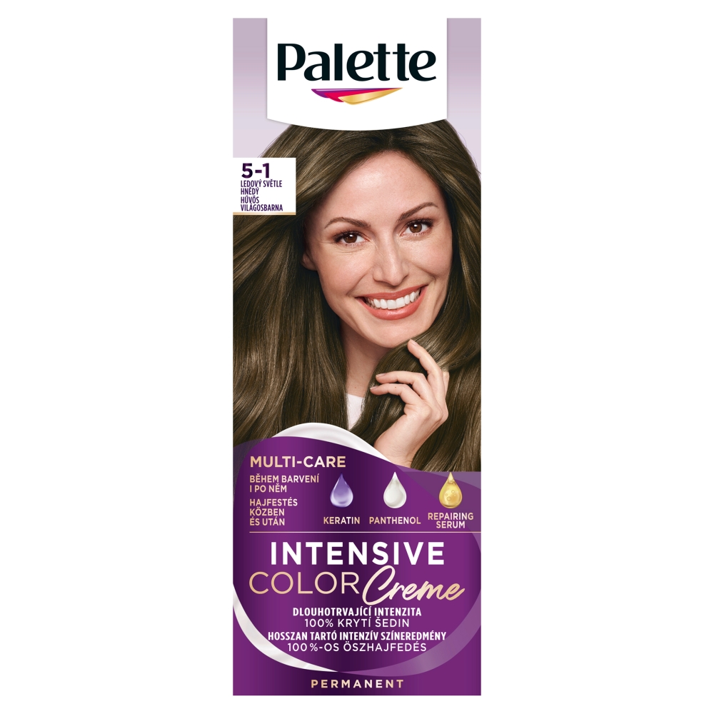 Palette Intensive Color Creme 5-1 Ľadový svetlo hnedý