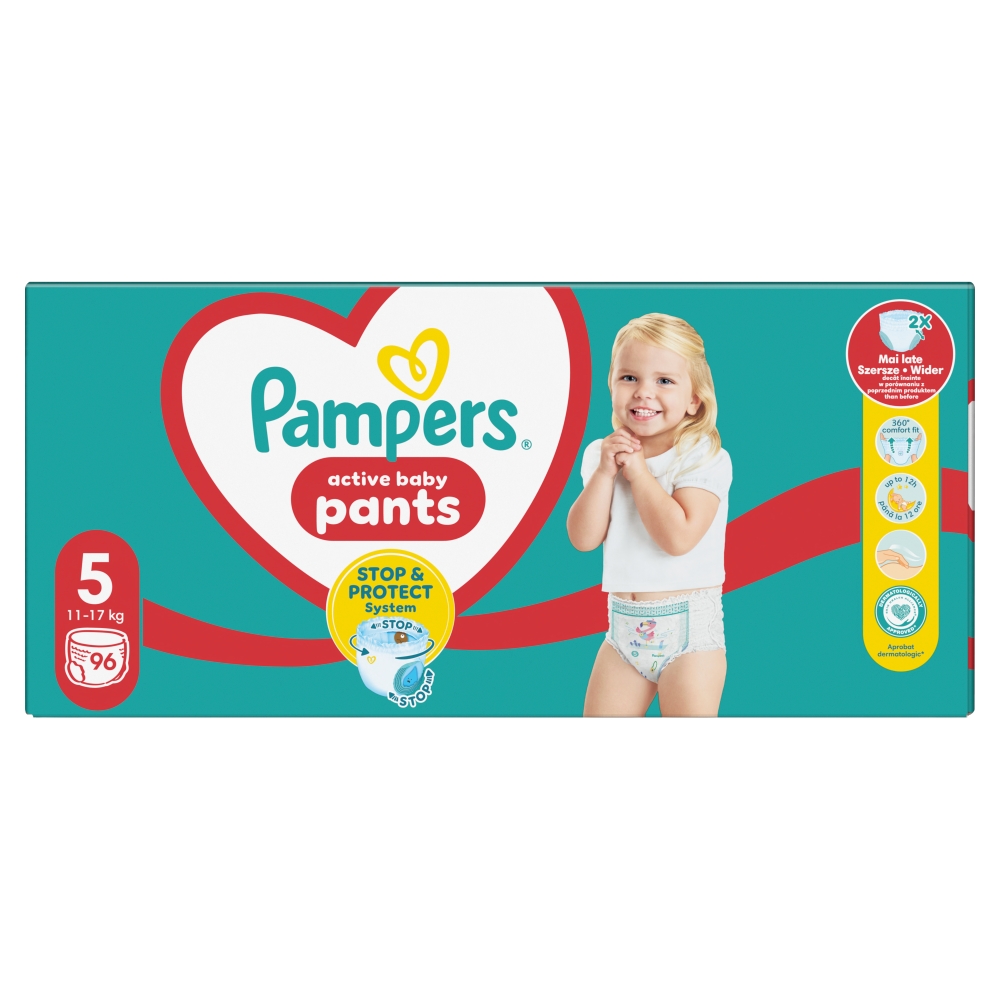 Pampers kalh plienky MBS5 (96ks/kra)