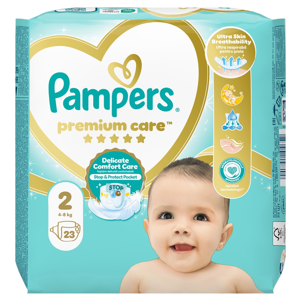 Pampers Premium Carry Pack (23ks/fol) S2