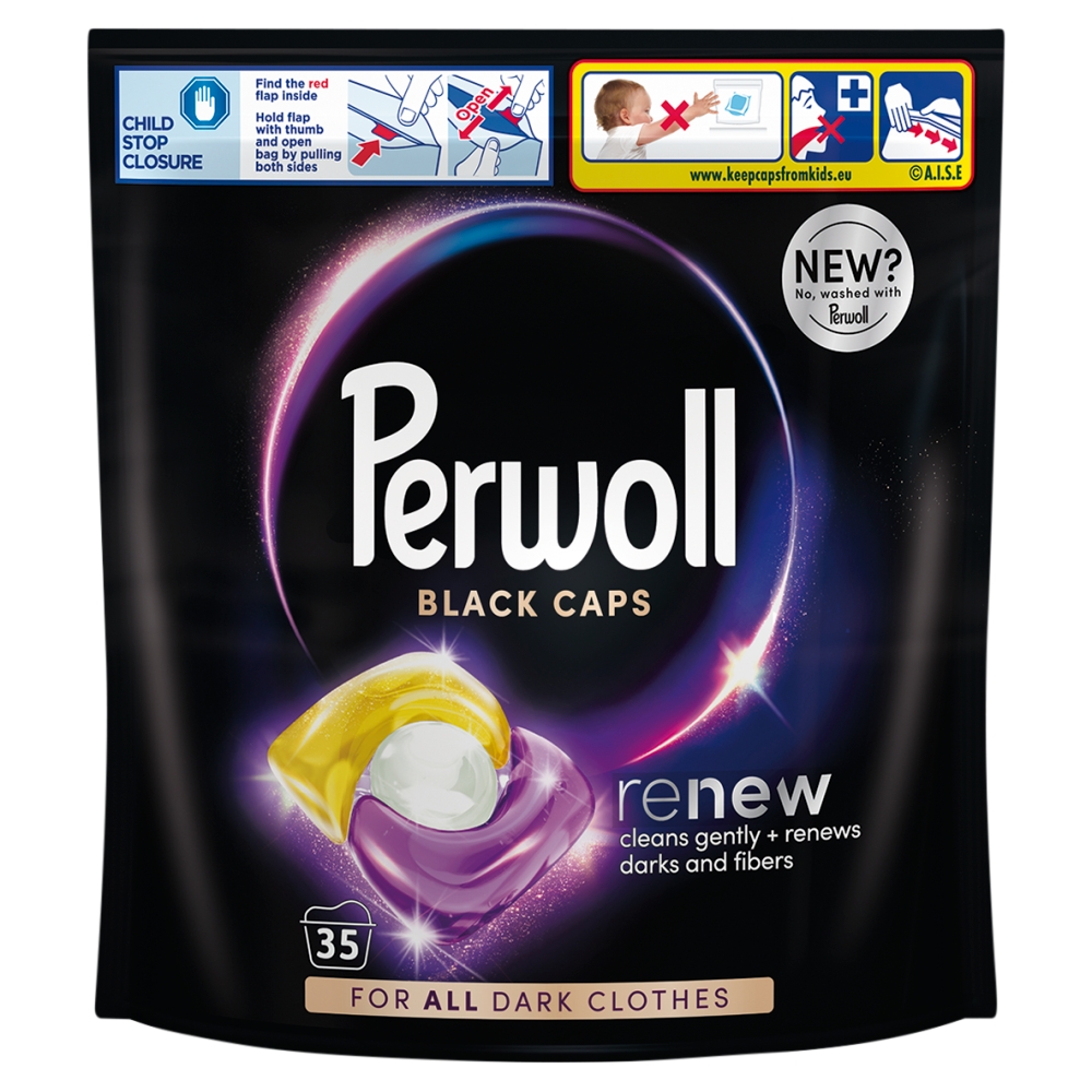 HENKEL drogerie Perwoll kapsule (35PD/bal) Black