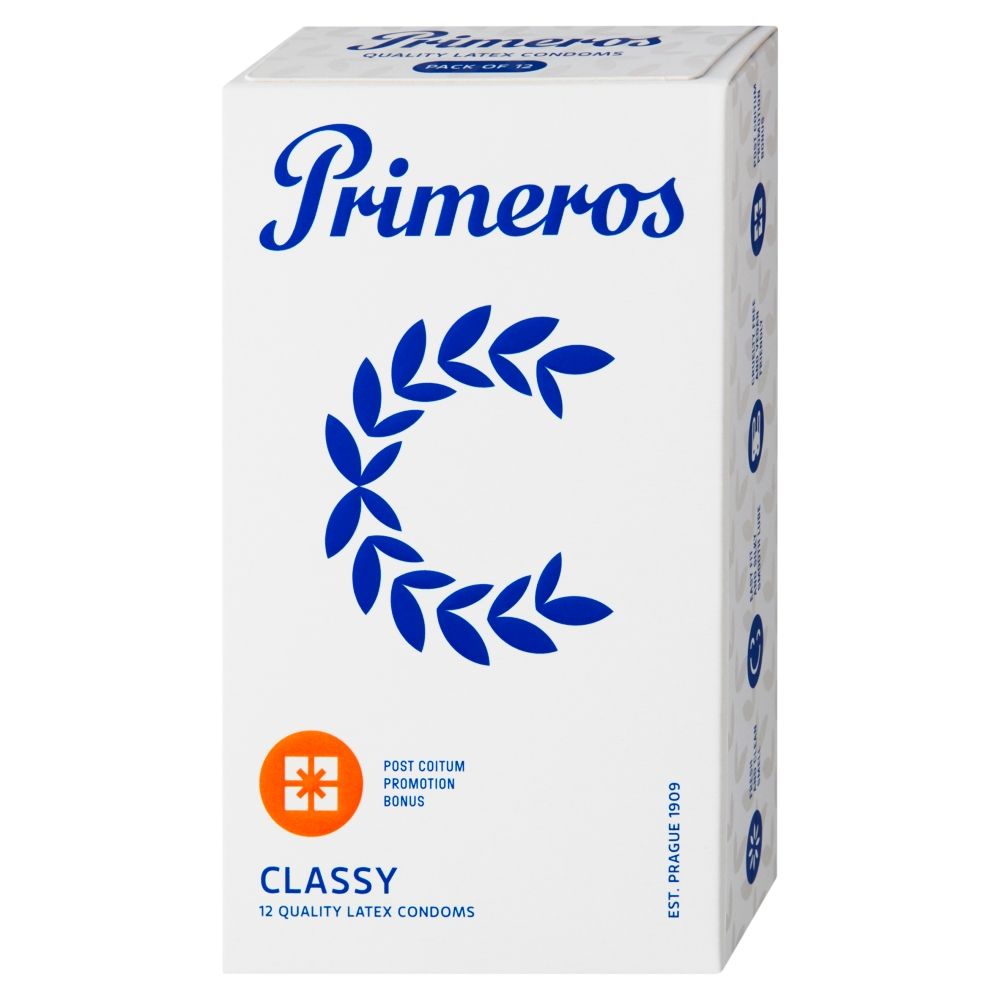 Primeros kondómy (12ks/kra) Classy