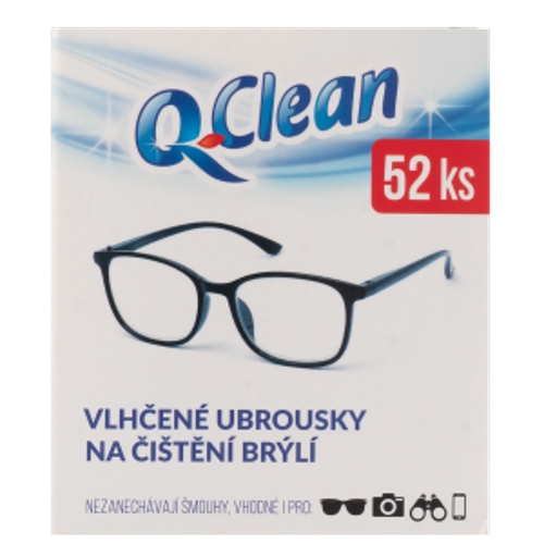 Q Clean Vlhč obrú (52ks/kra) na okuliare