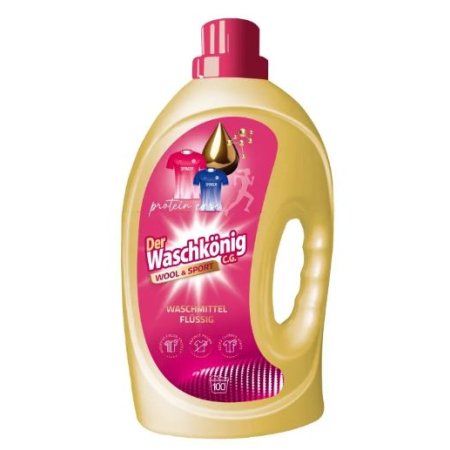 Waschkonig Der Waschkönig prací gél 3l (100 PD) - Wool&Sport