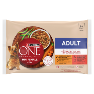 Purina ONE MINI vrecko (4x85g/sac) kur hov