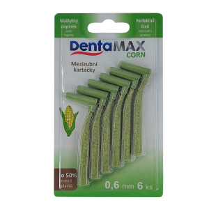 Dentamax medzizub kartCORN 0,6mm(6ks/bli)