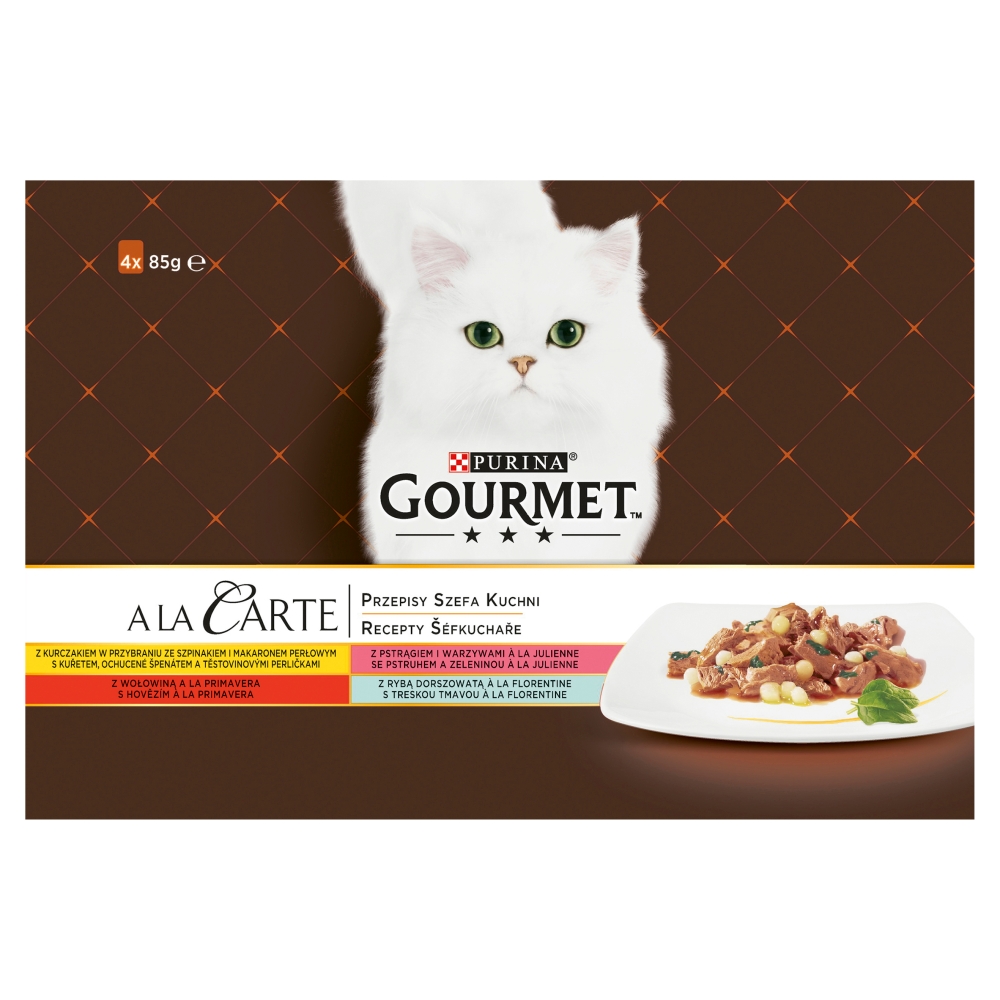 Gourmet Carte vrecko (4x85g/sac) hov tres