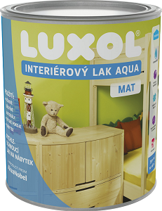 LUXOL lak interiér 0,75 l aqua matný