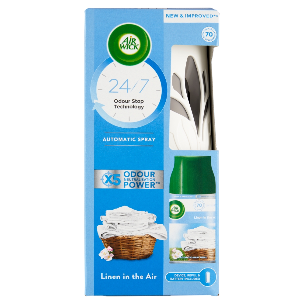 AIR WICK FreshMatic strojček Bielizeň vo vánku 250 ml