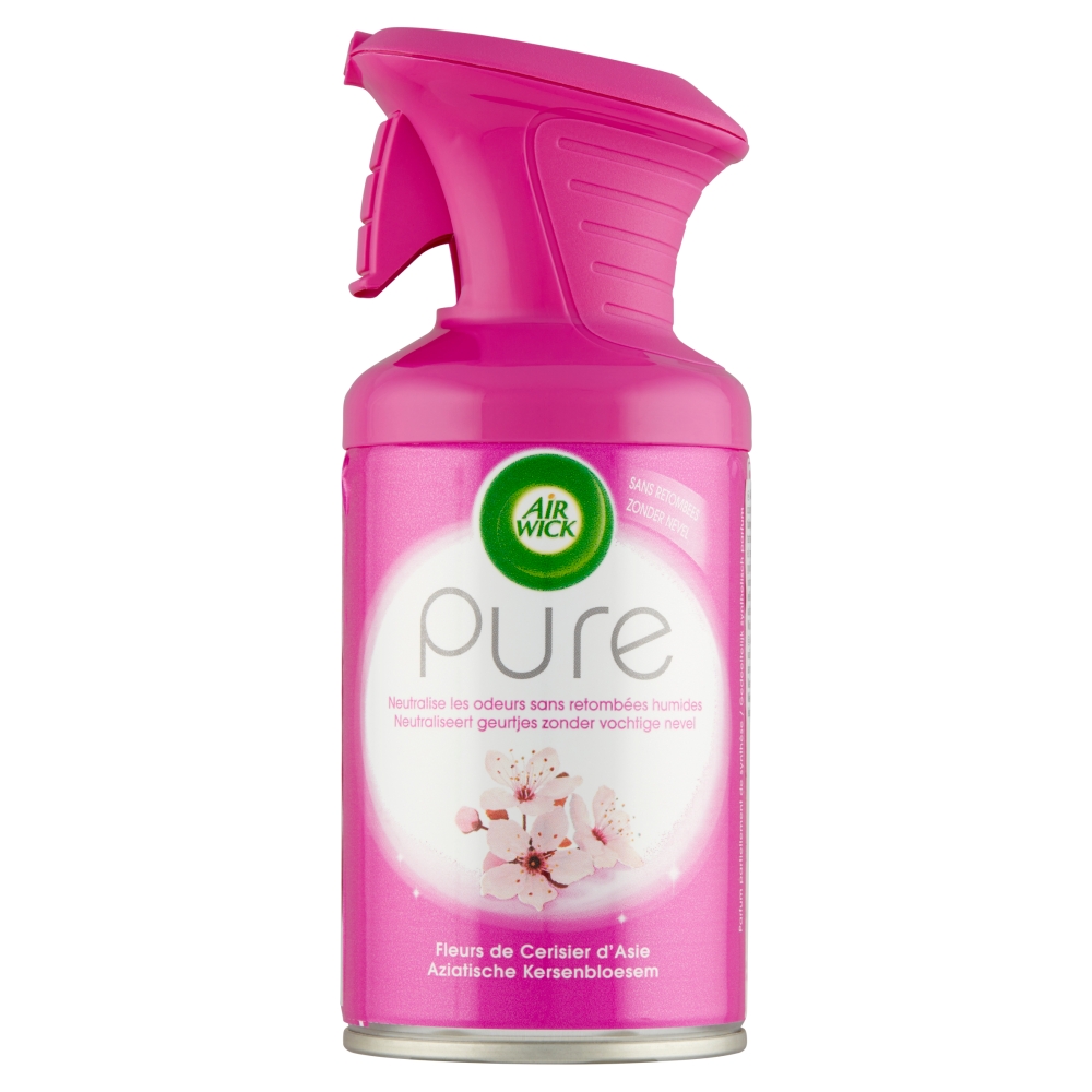 Air Wick osviežovač vzduchu Pure Kvety čerešní 250 ml