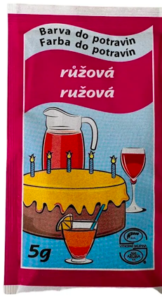 Aroco Prášková farba Ružová 5g