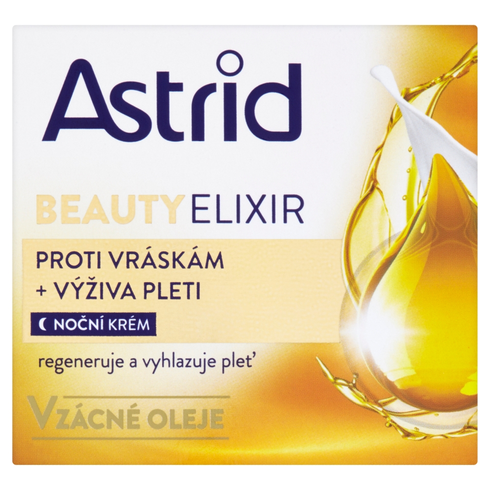 Astrid Beauty Elixir vyživujúci nočný krém proti vráskam 50 ml
