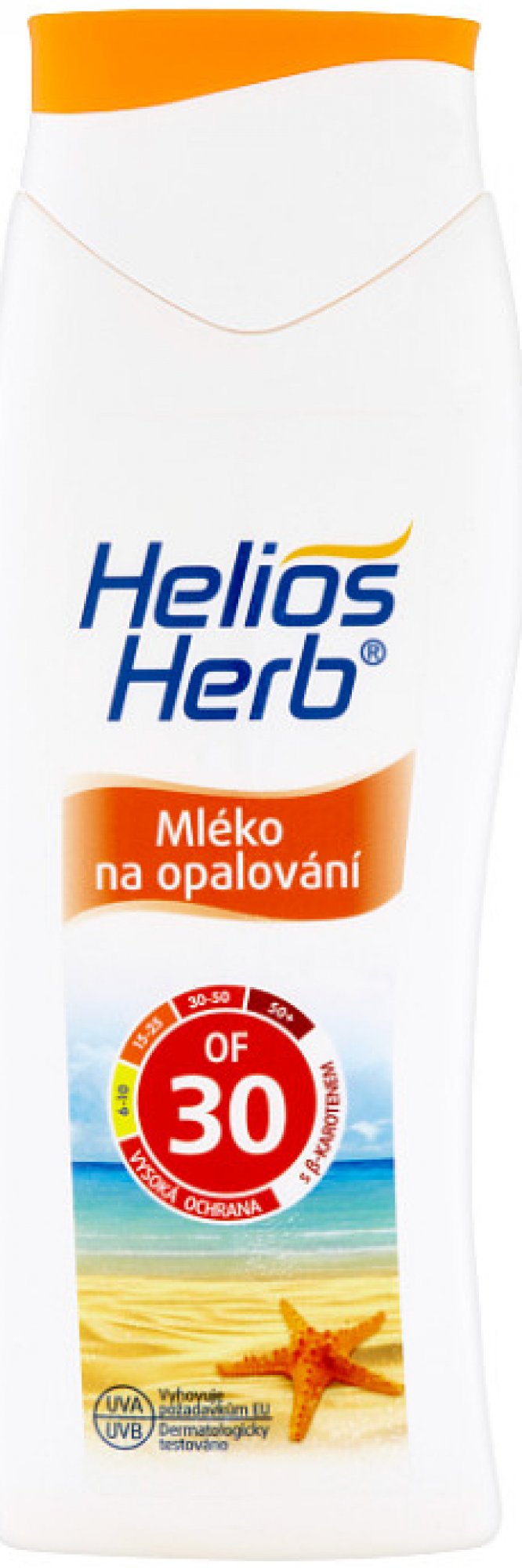 E-shop Helios Herb mlieko na opaľovanie SPF30 200 ml