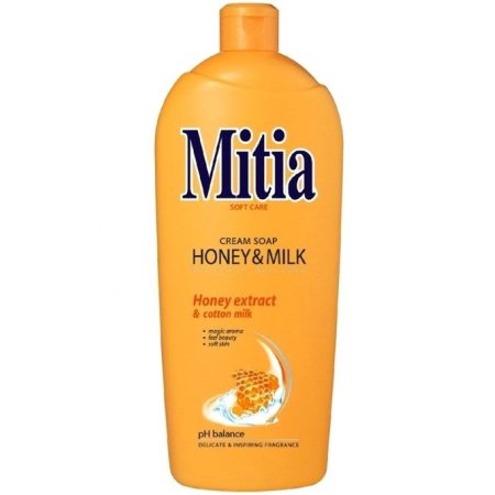 Mitia tekuté mydlo 1l - Honey&milk
