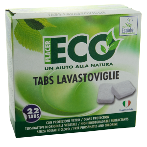 FLACER ECO tablety do umývačky (22ks/kra)