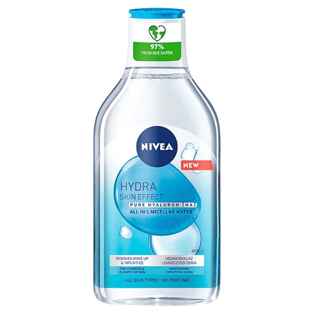 Nivea Pleťová micelárna voda 400ml Hydra skin effect