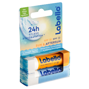 Labello bal na pery (2x4,8g/bli)Sun&afte