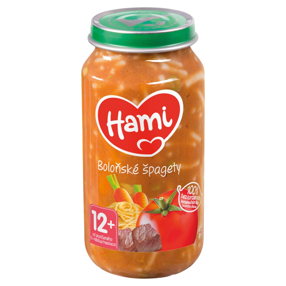 Hami menu 250g bolonskej špagety 12m+