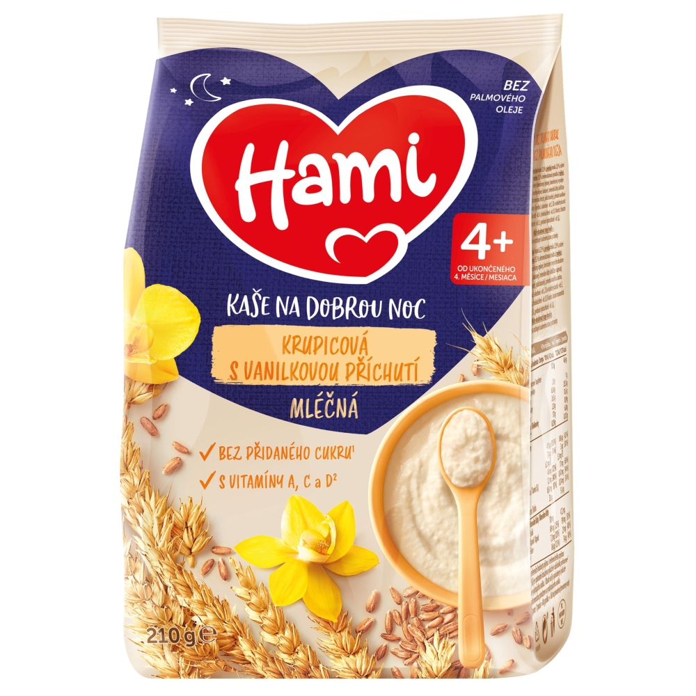 HAMI ml kaša 210g krup van priach DN 4m+